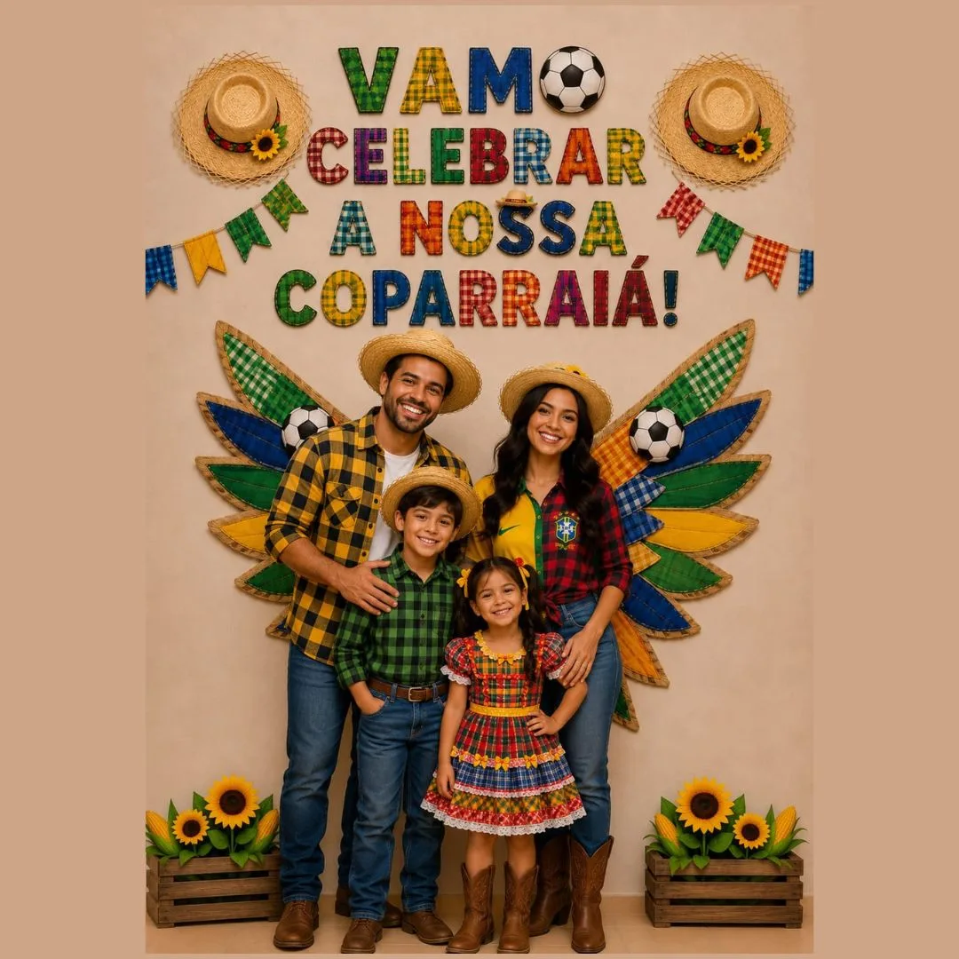PAINEL / DECORAÇÃO: COPA JUNINA / FESTA JUNINA / COPA CAIPIRA