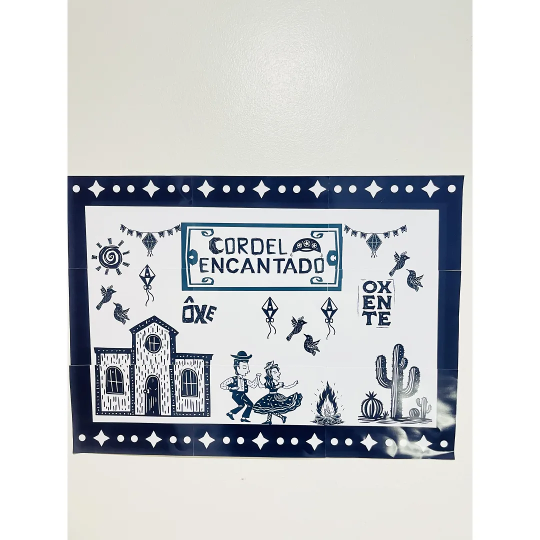 PAINEL  / DECORAÇÃO: CORDEL ENCANTADO