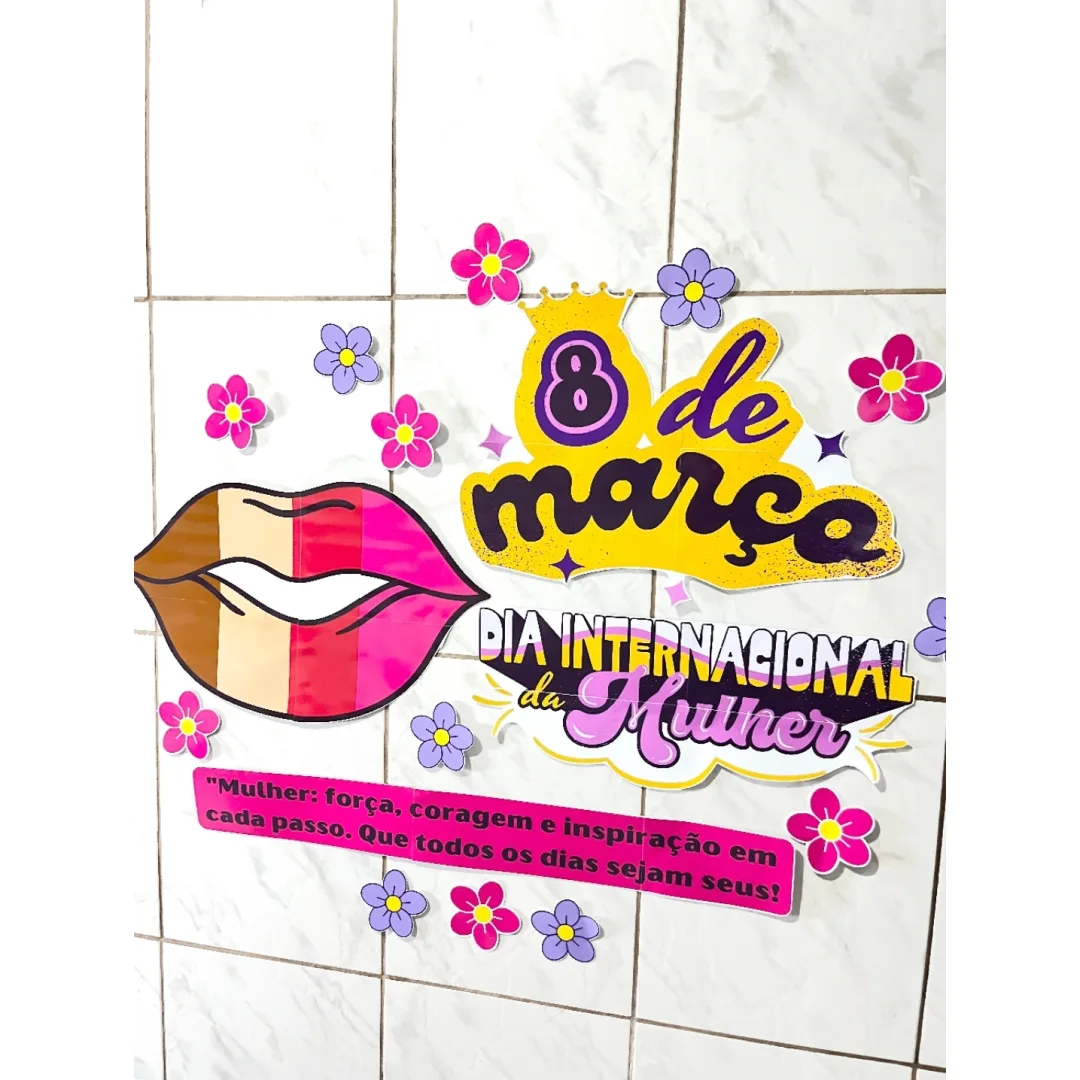 PAINEL / DECORAÇÃO: DIA DA MULHER