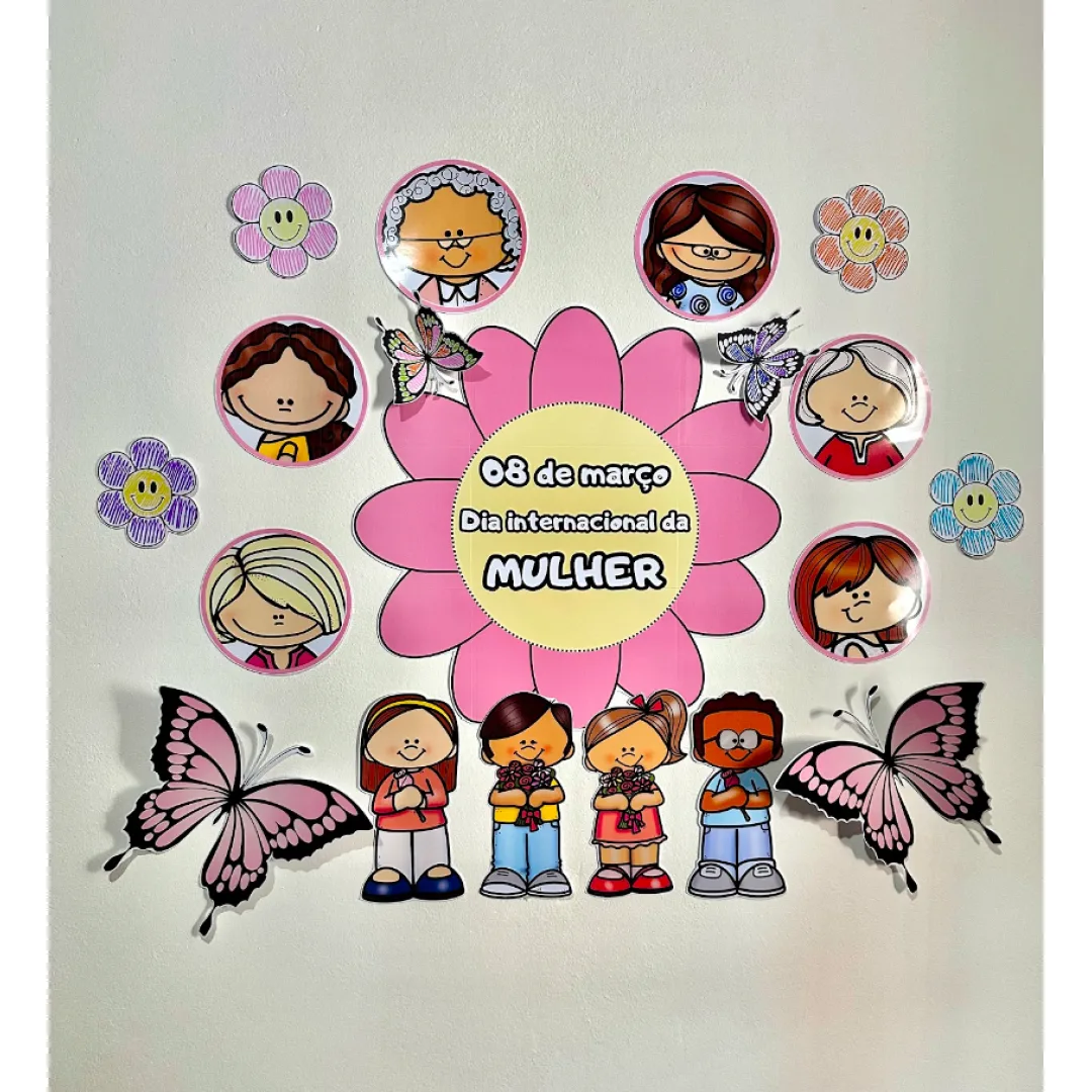 PAINEL / DECORAÇÃO: DIA DAS MULHERES