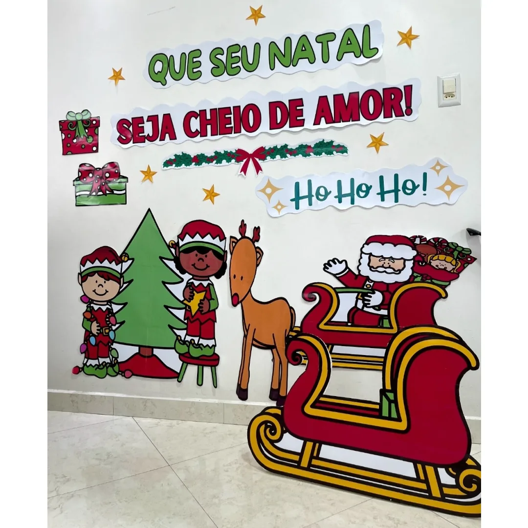 PAINEL / DECORAÇÃO NATAL EM 3D