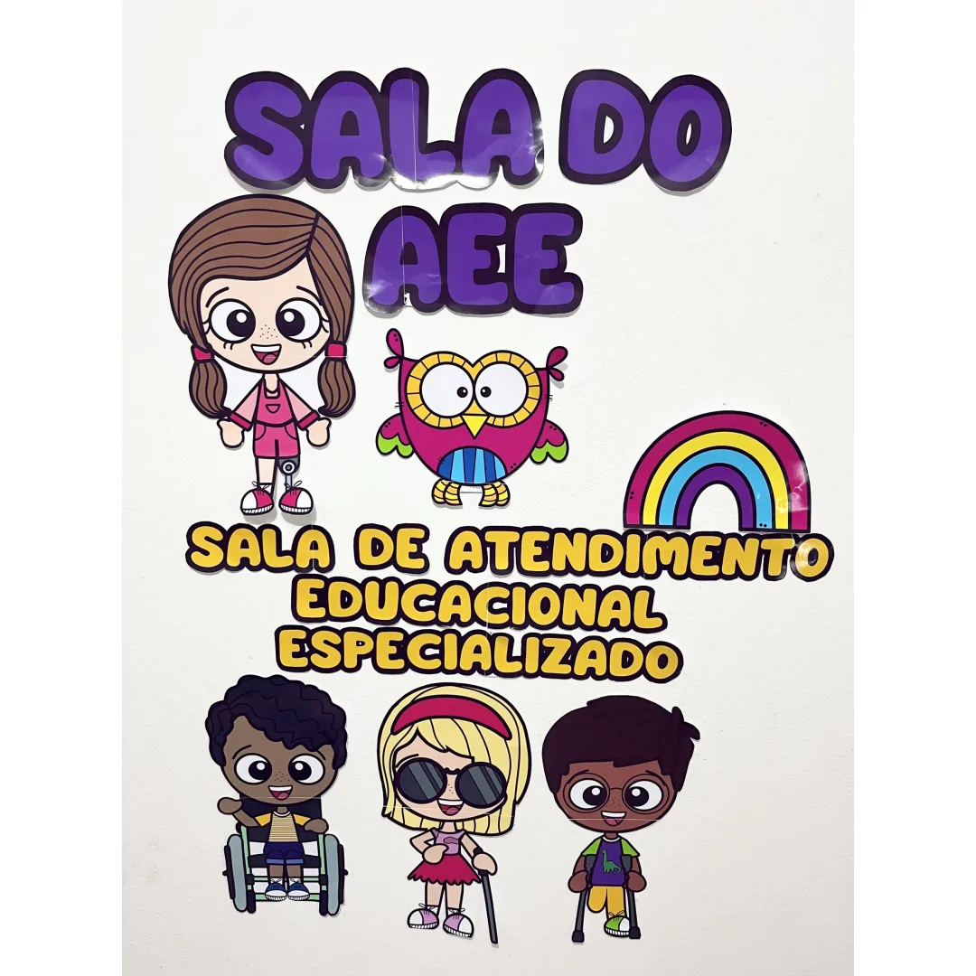 PAINEL / DECORAÇÃO SALA AEE - SALA DE RECURSO👨‍🦽👩‍🦽👩‍🦯