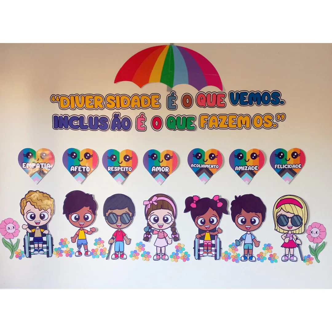 PAINEL / DECORAÇÃO: SEMANA DA INCLUSÃO