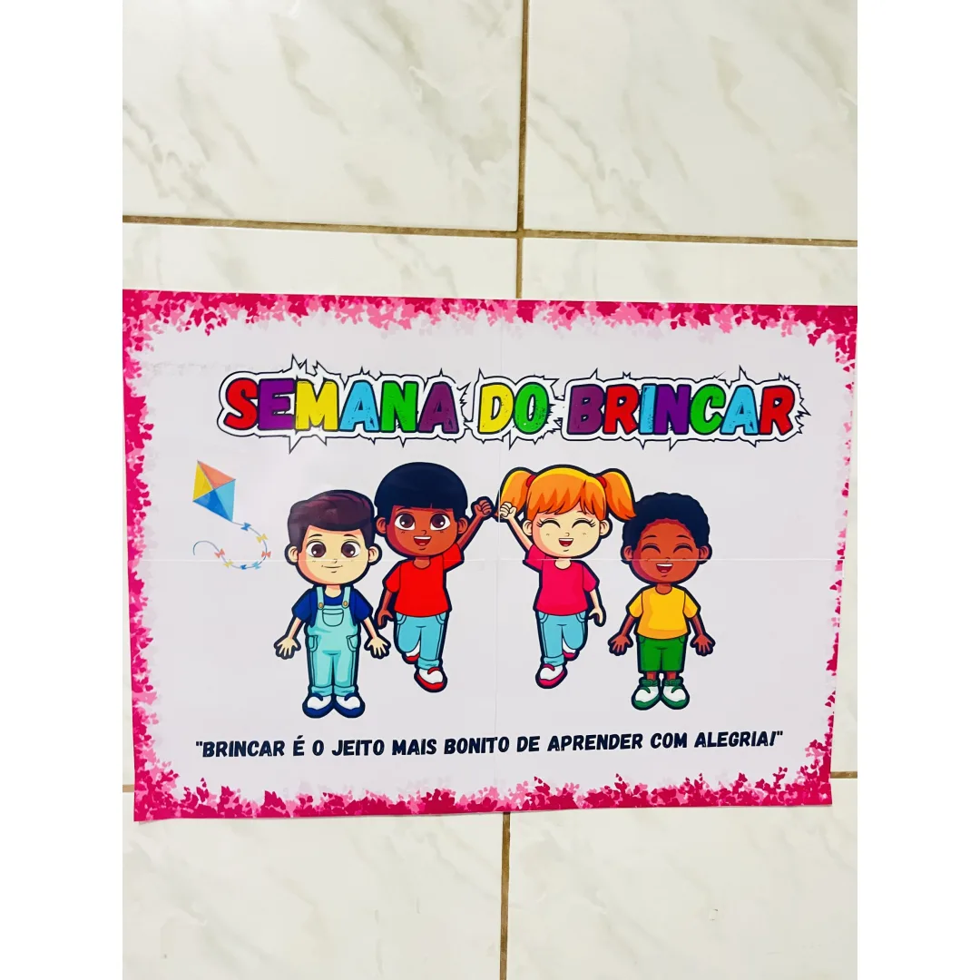 PAINEL / DECORAÇÃO: SEMANA DO BRINCAR