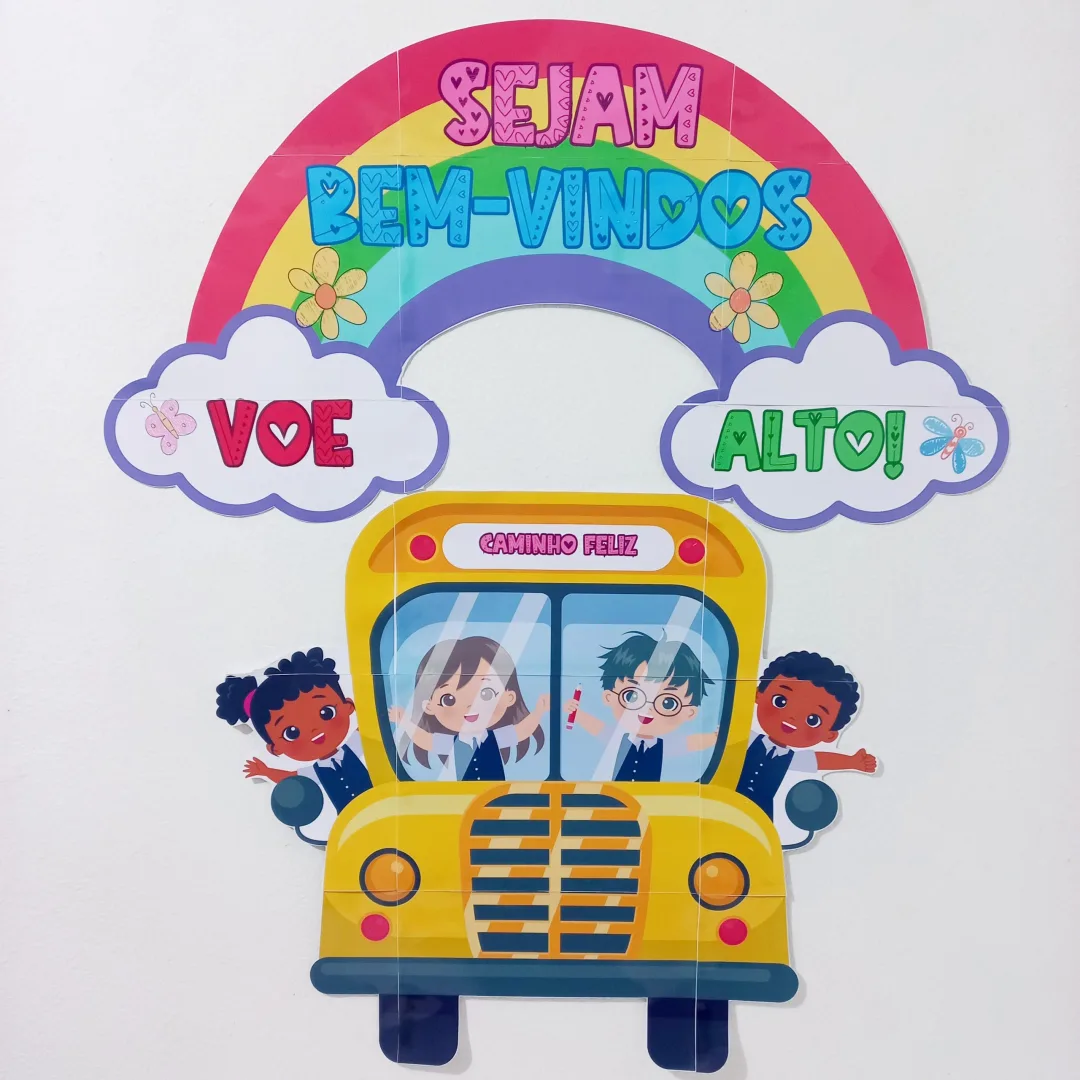 PAINEL / DECORAÇÃO VOLTA ÀS AULAS: VOE ALTO