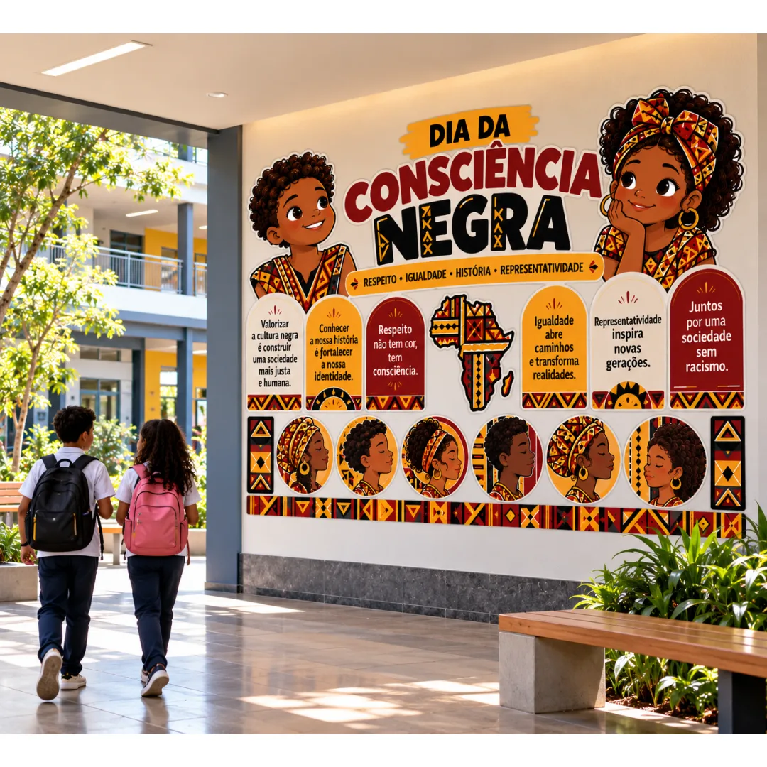 Painel Dia da Consciência Negra -Ens Fundamental e médio- PDF 