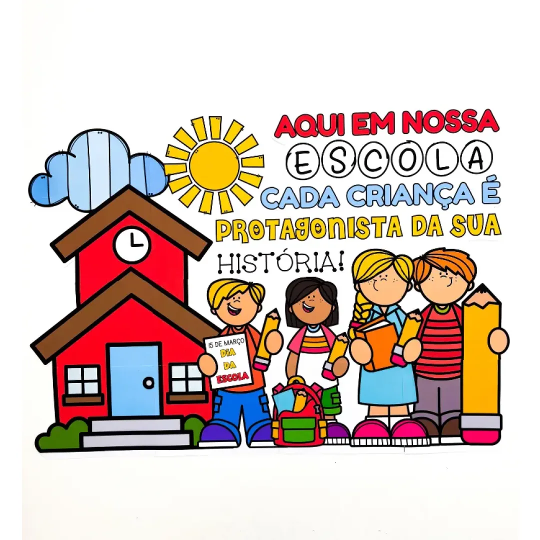 Painel Dia da Escola