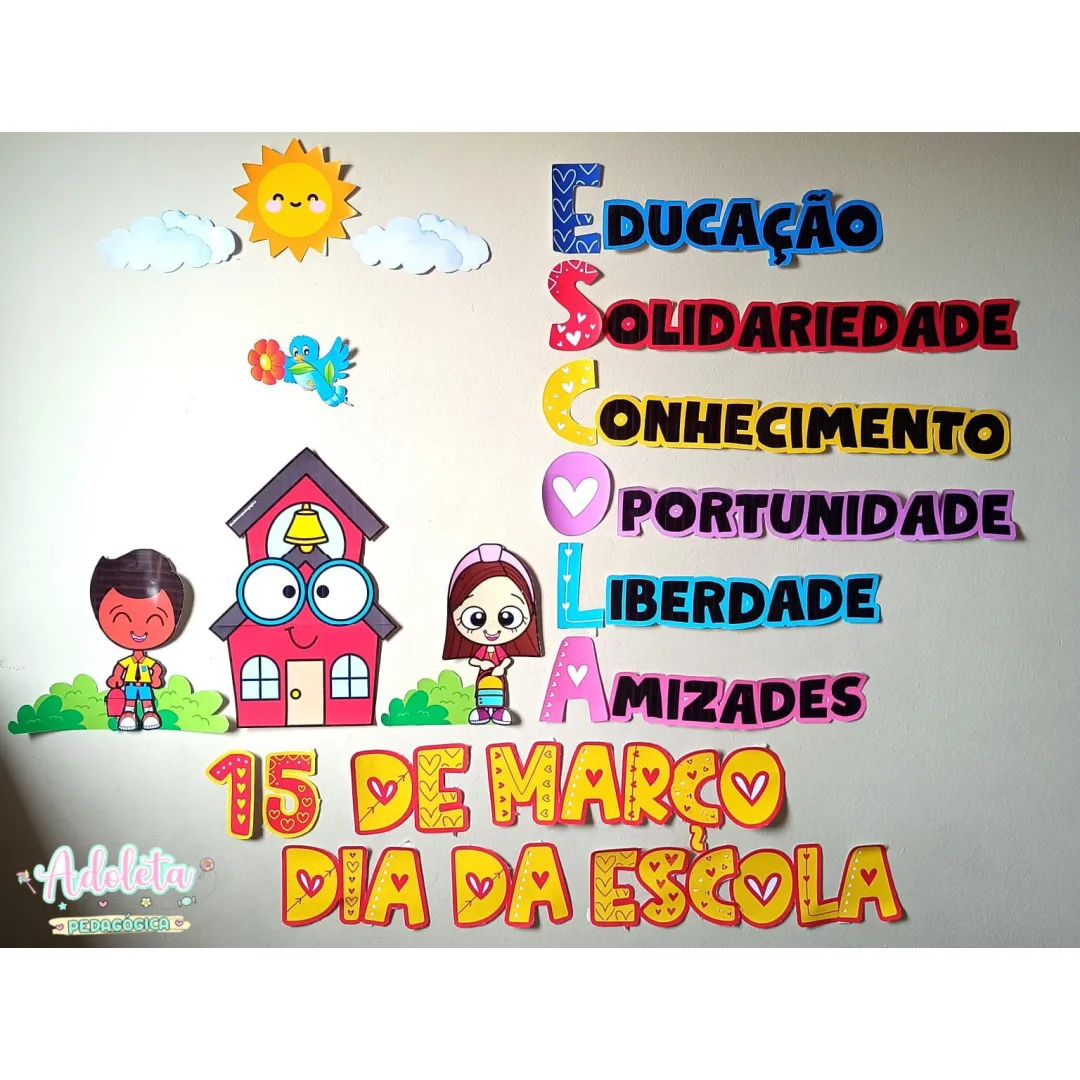 Painel Dia da Escola