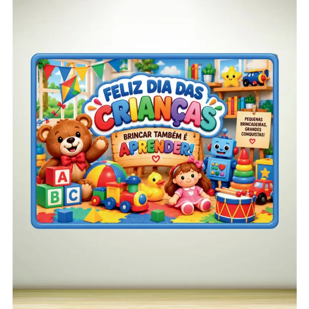 Painel Dia das Crianças: Brinquedos