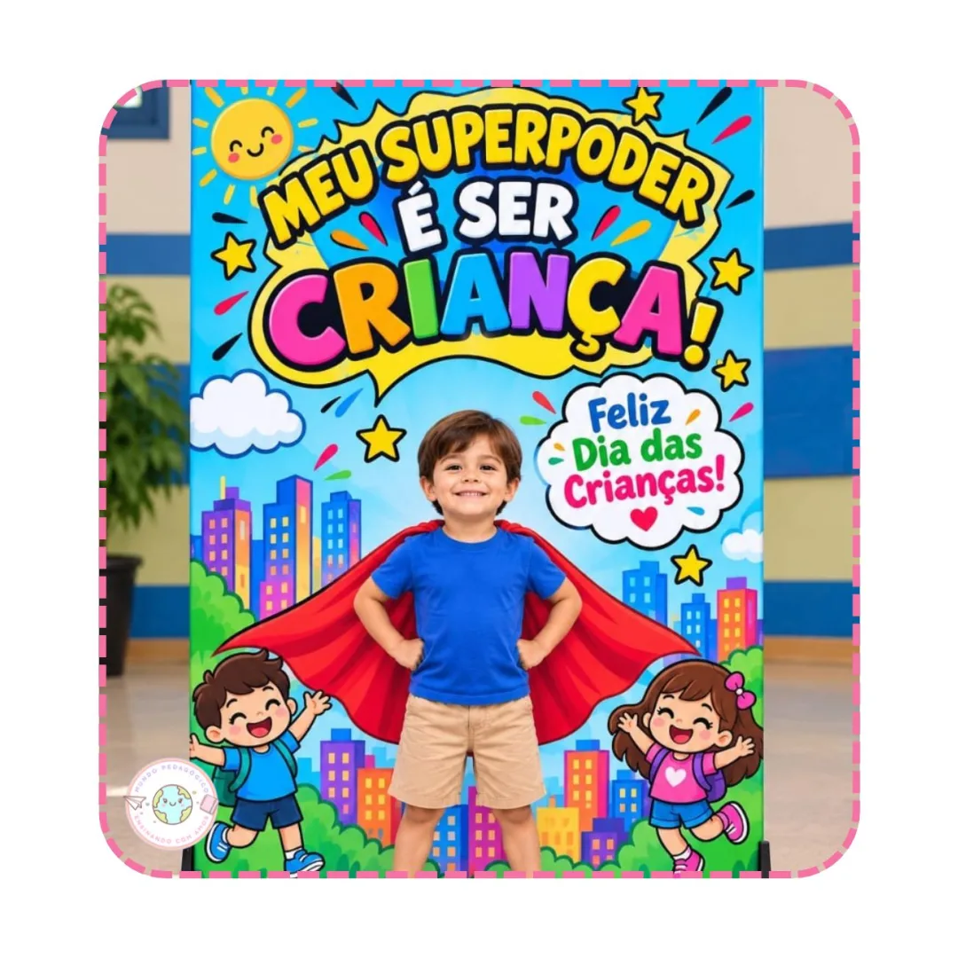 Painel dia Das Crianças para Imprimir