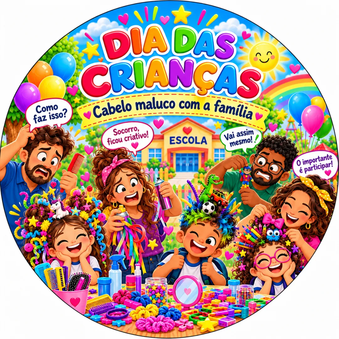 Painel Dia das Crianças PP - Educação Infantil em PDF