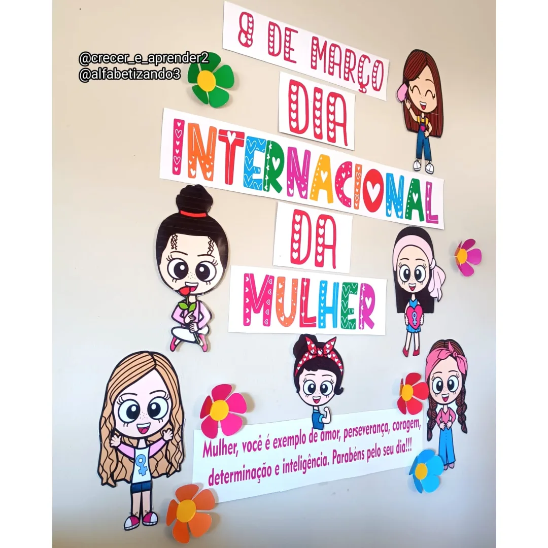 Painel Dia das Mulheres
