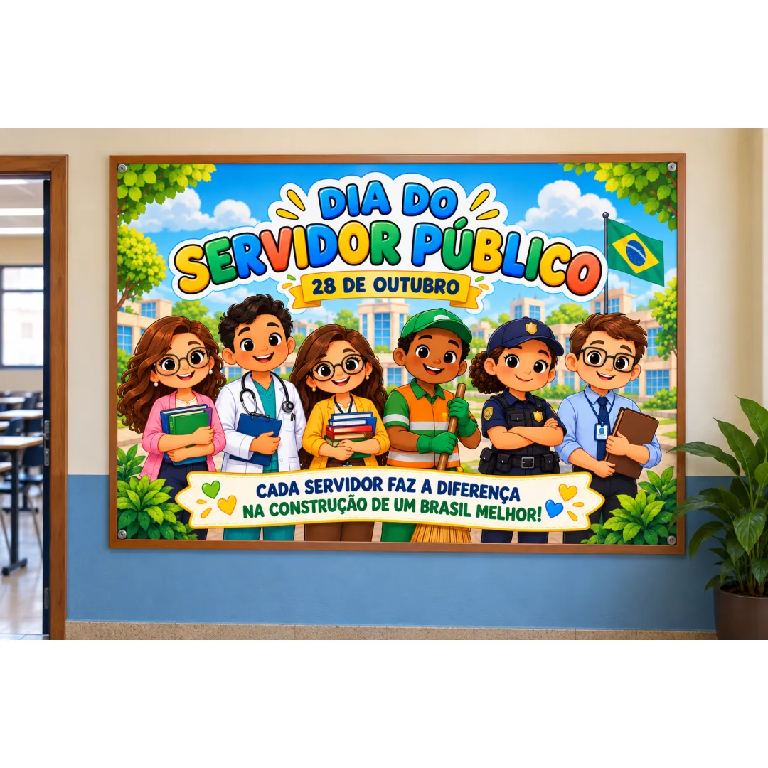 Painel Dia do Servidor Público - 28 de Outubro, em pdf