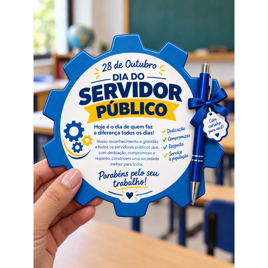 Painel Dia do Servidor Público - PDF para Imprimir