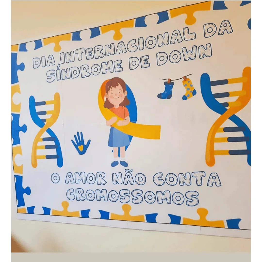Painel Dia Internacional da Síndrome de Down