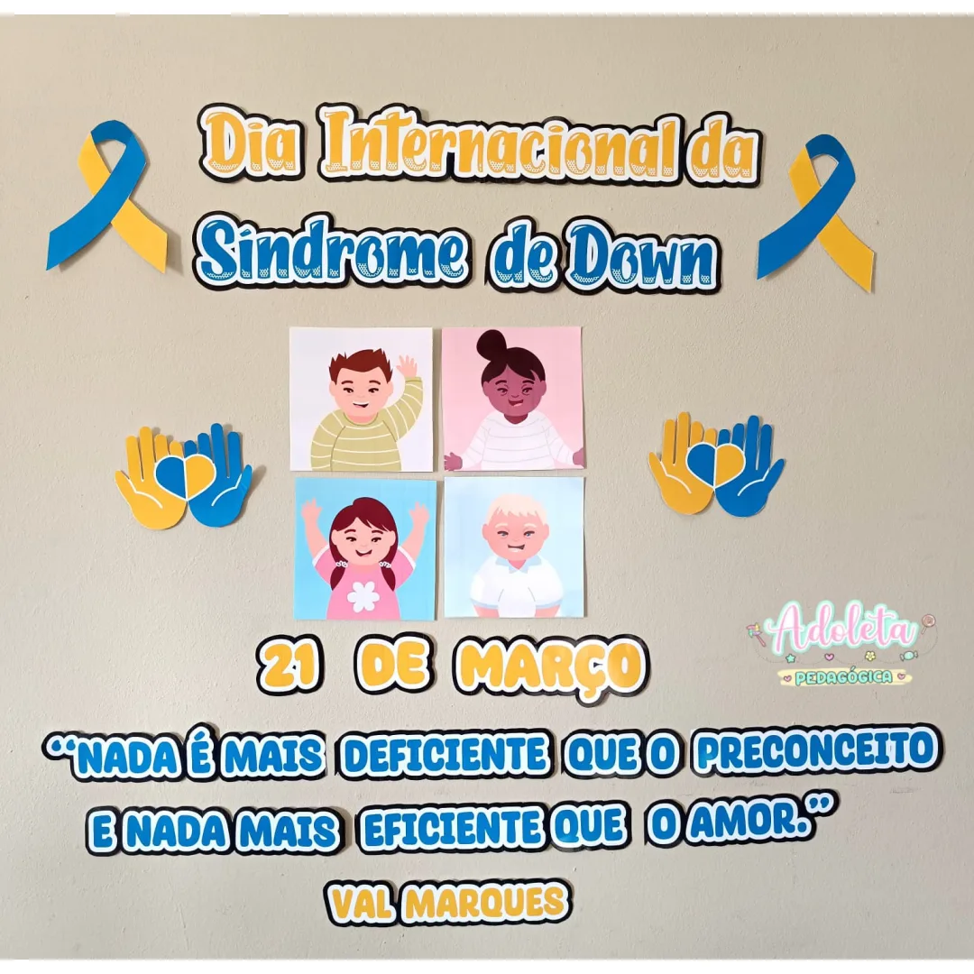 Painel Dia Internacional da Síndrome de Down