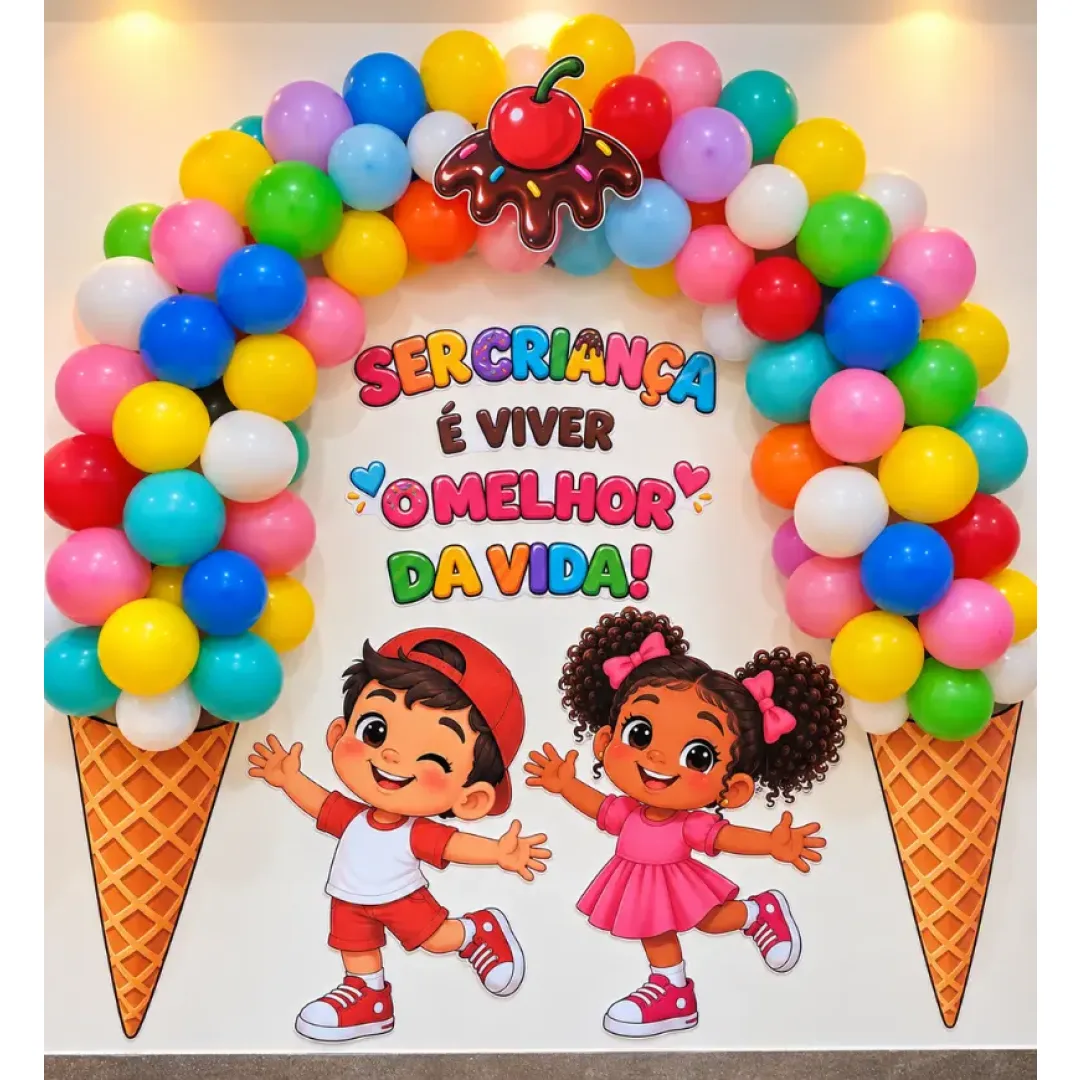 Painel Doce Criança - Dia das Crianças