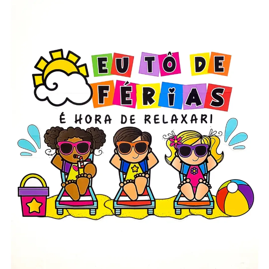 Painel "Eu Tô de Férias"