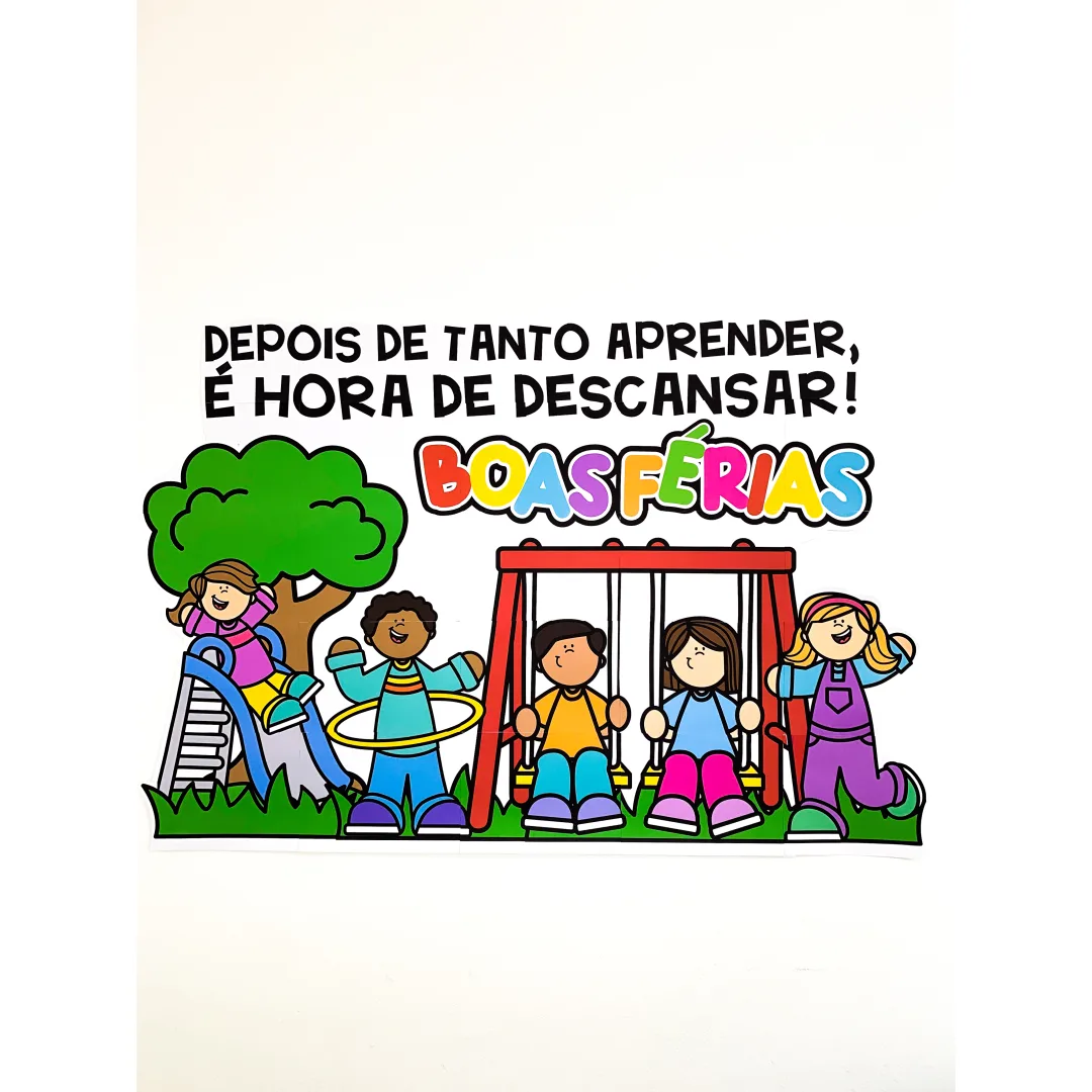  Painel Férias Escolares – Mural para Escolas