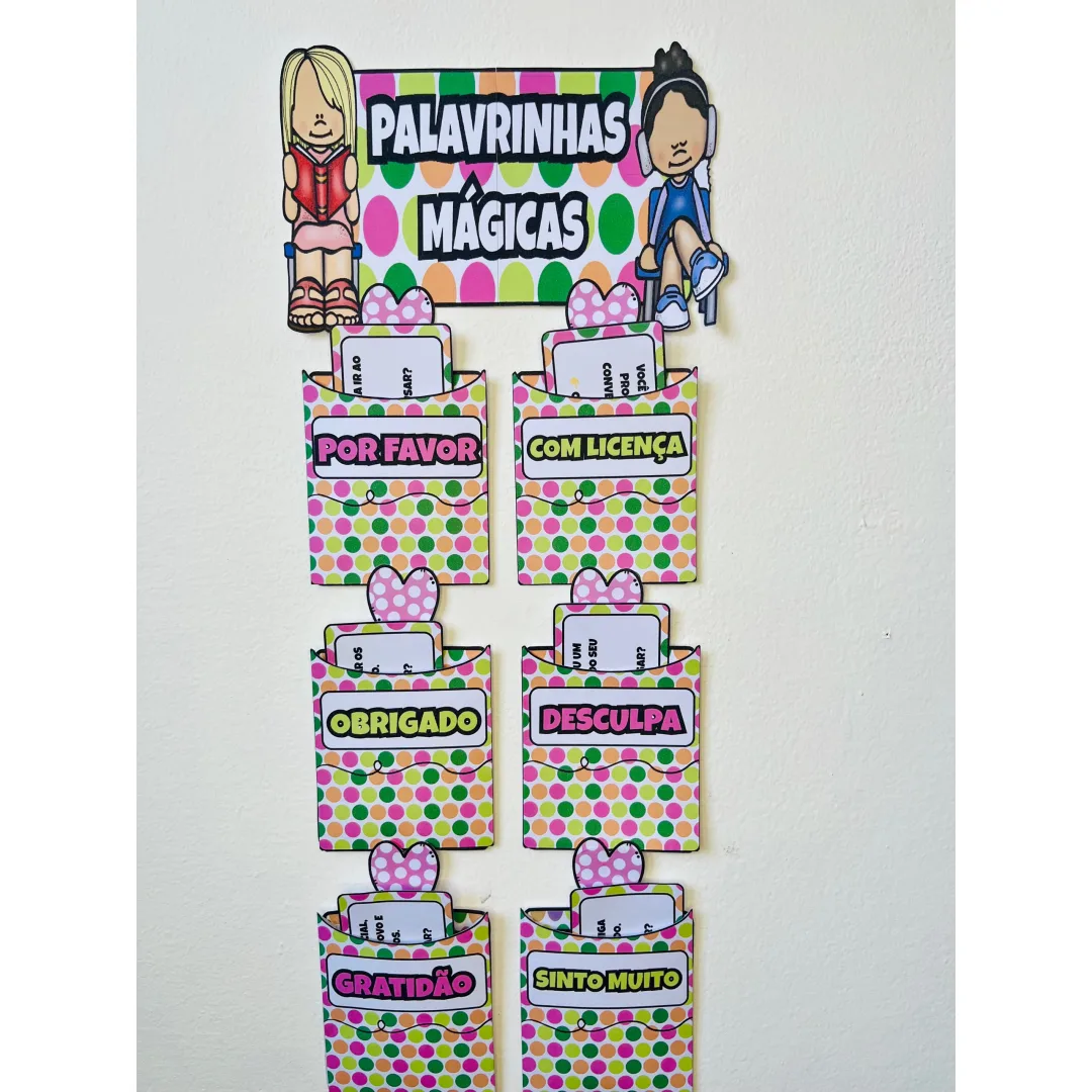 Painel Interativo  Palavrinhas Mágicas - Educação Infantil - PDF