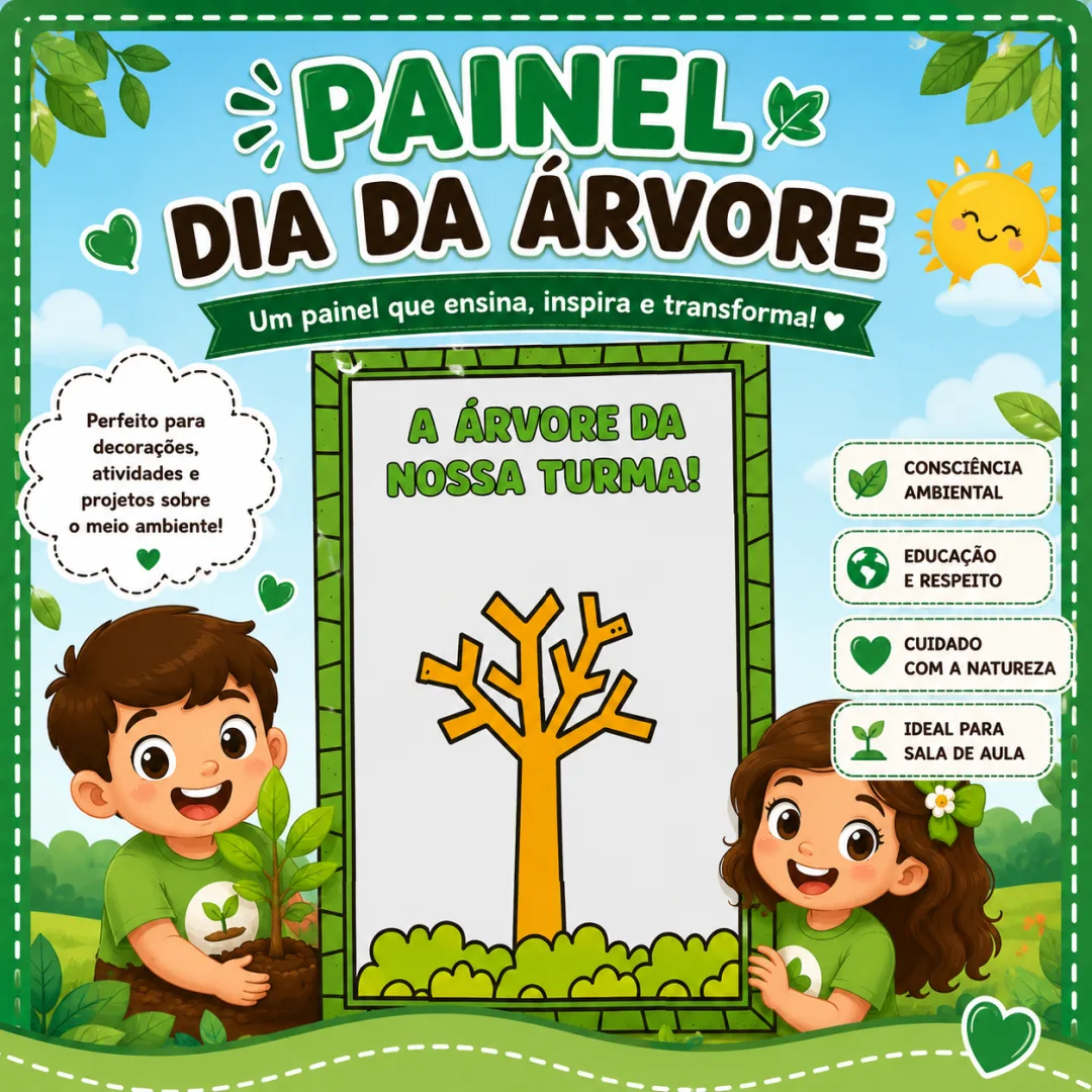 Painel Interativo Dia da Árvore