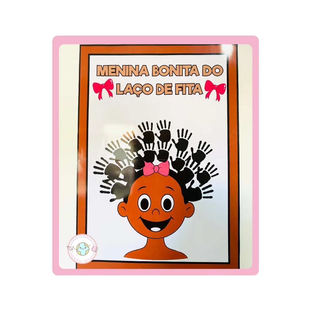 PAINEL INTERATIVO - MENINA BONITA DO LAÇO DE FITA