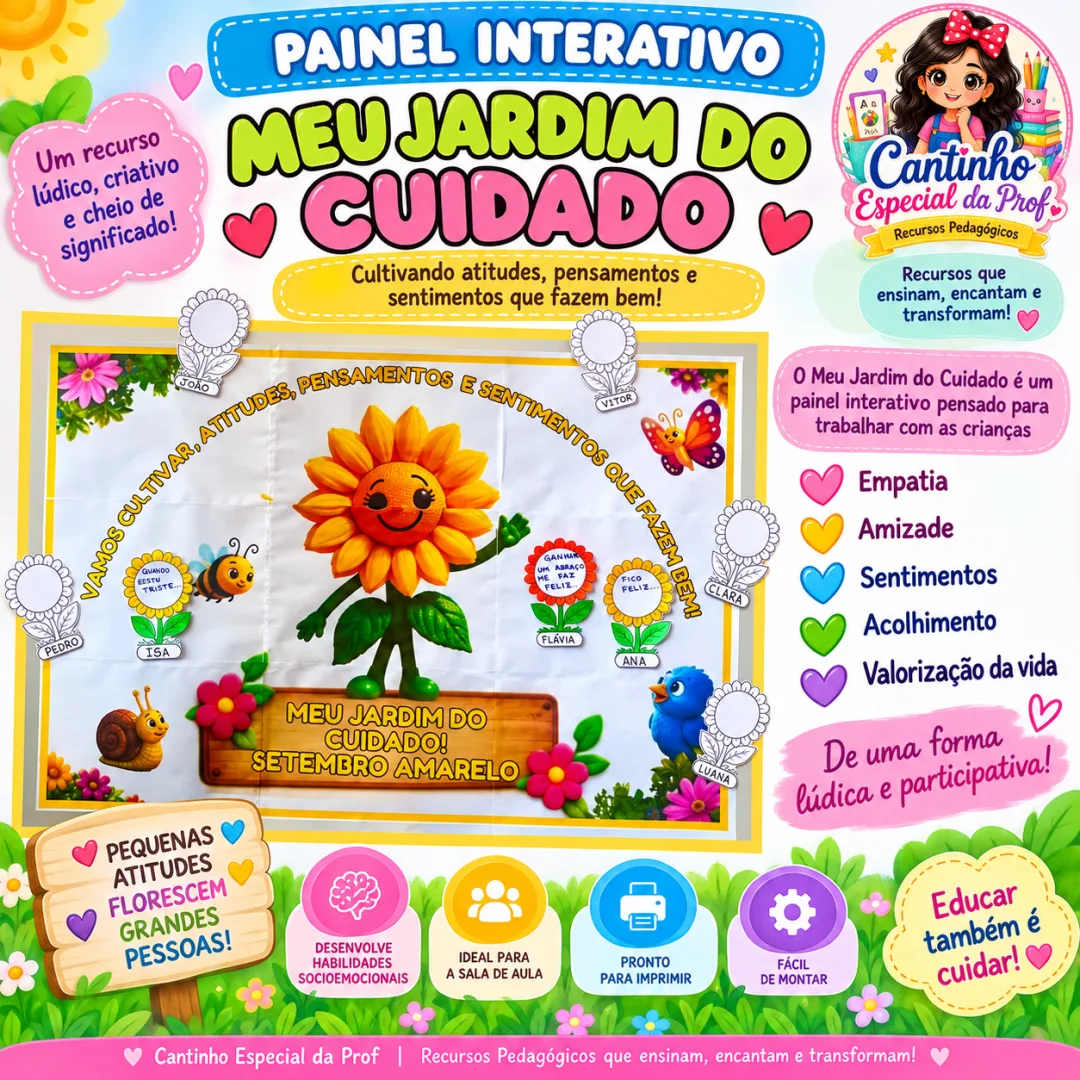 PAINEL INTERATIVO — MEU JARDIM DO CUIDADO