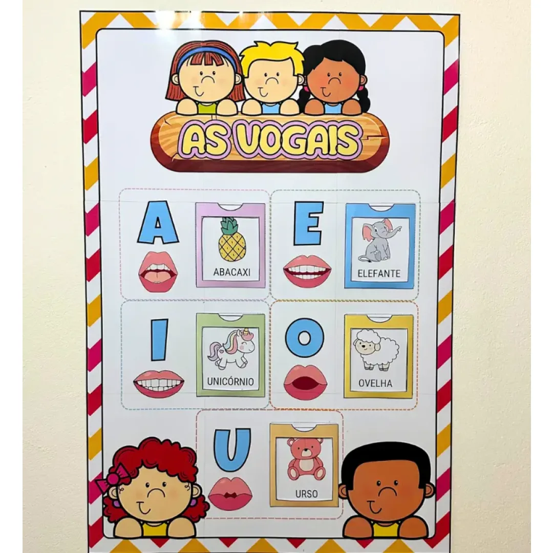 Painel Interativo Vogais