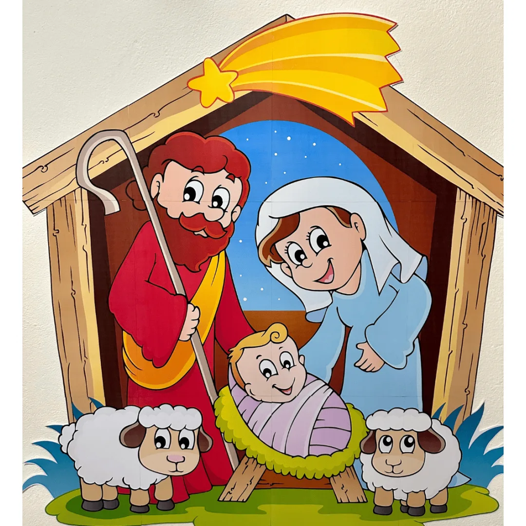 Painel Natal - Presépio