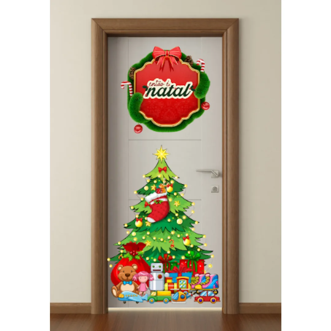 PAINEL NATALINO / DECORAÇÃO PORTA: NATAL