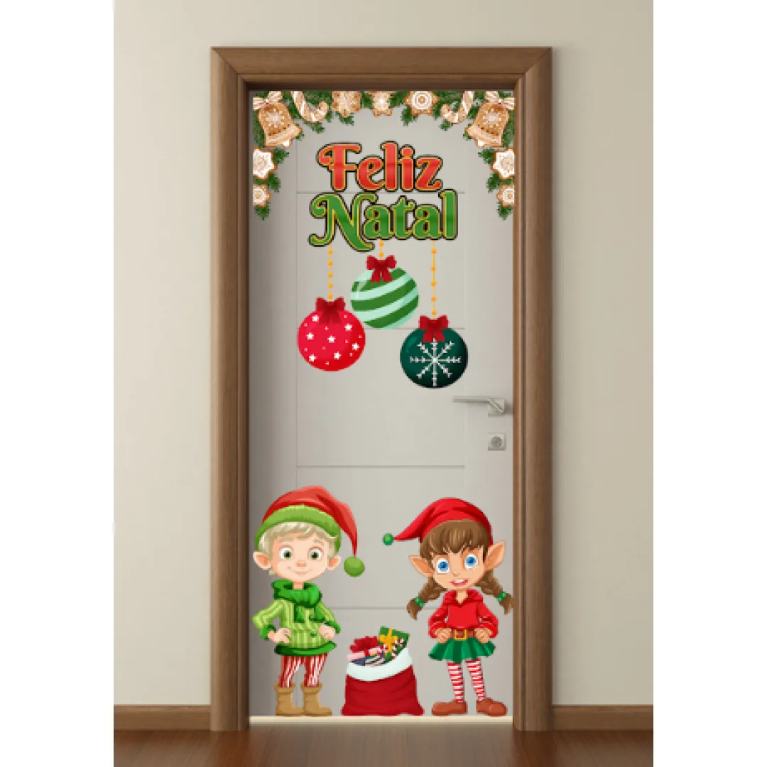 PAINEL NATALINO / DECORAÇÃO PORTA: NATAL