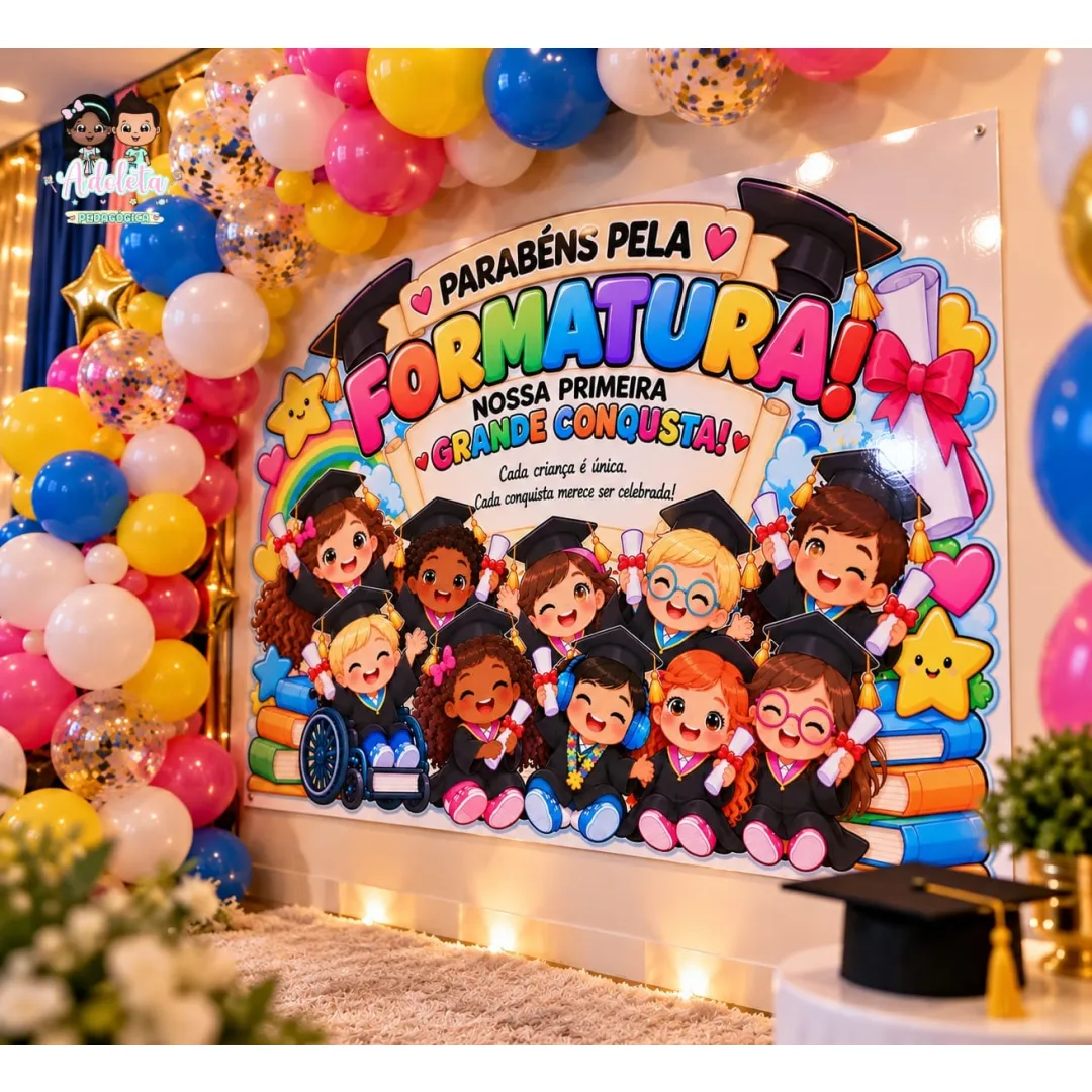 Painel Parabéns Pela Formatura