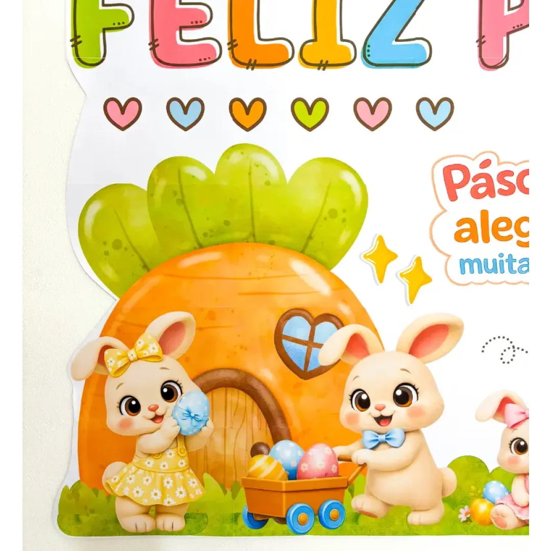 Painel Páscoa dos Coelhos
