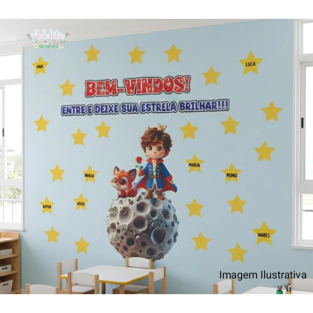 Painel Pequeno Príncipe