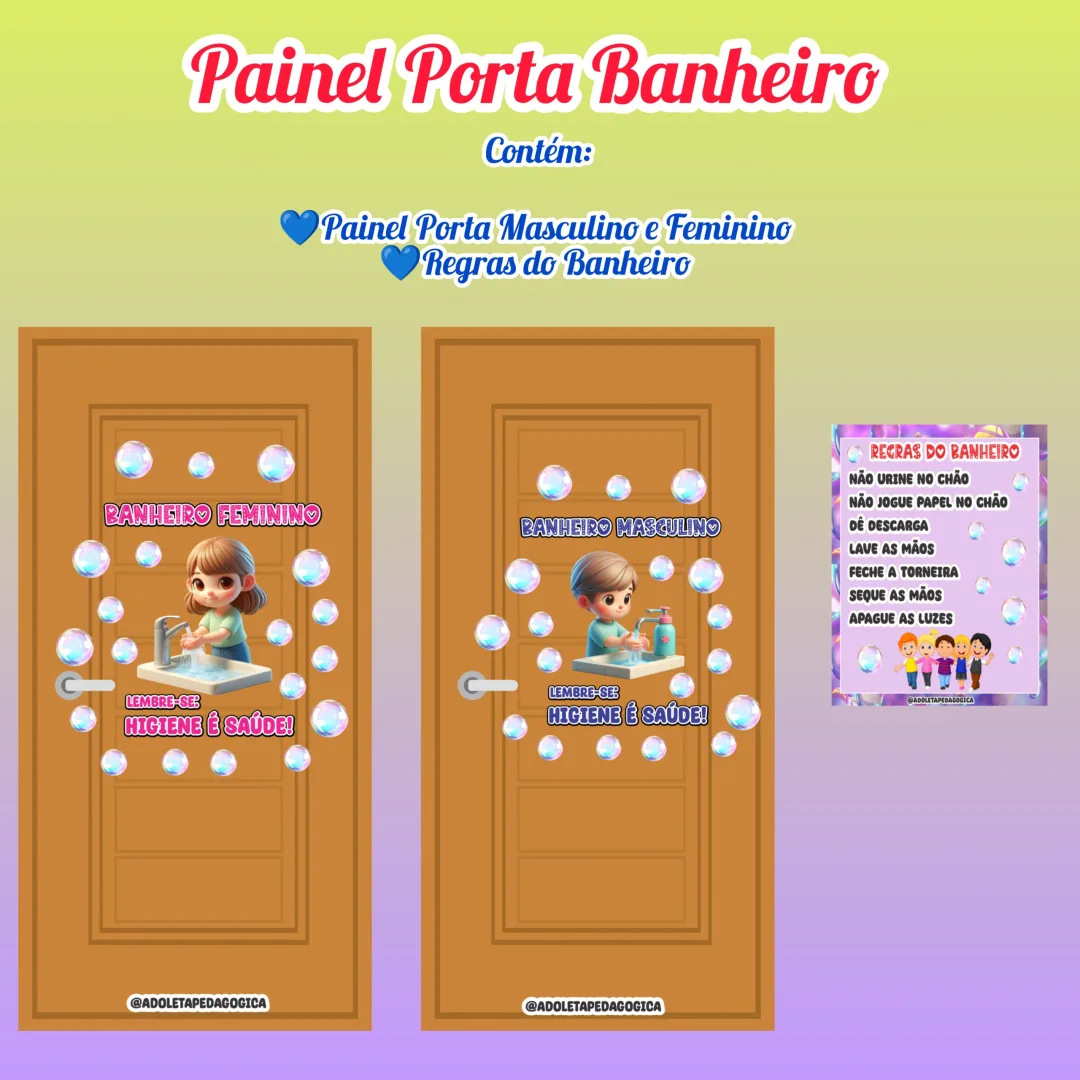 Painel Porta Banheiro