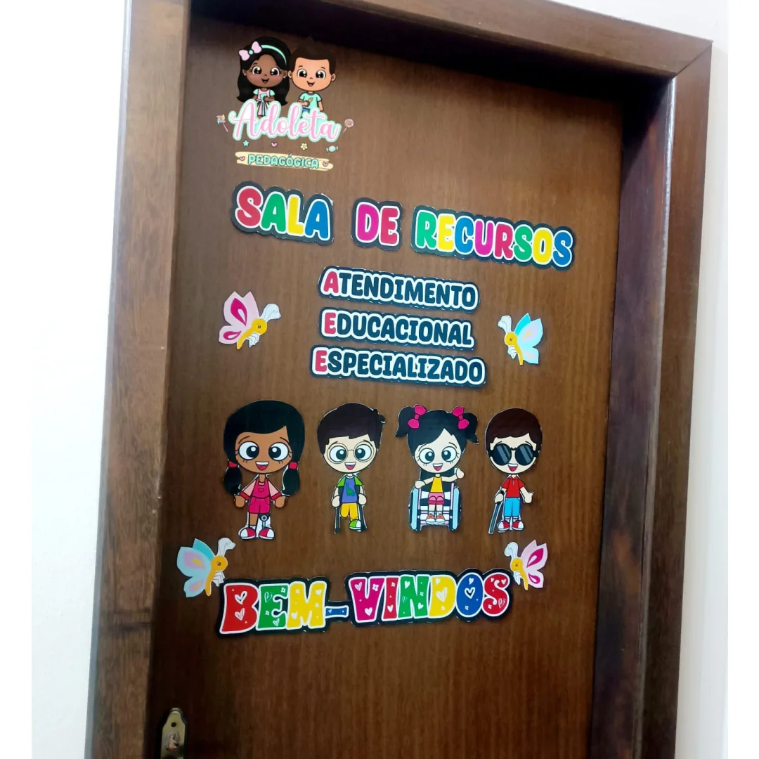 Painel Porta Sala de Recursos