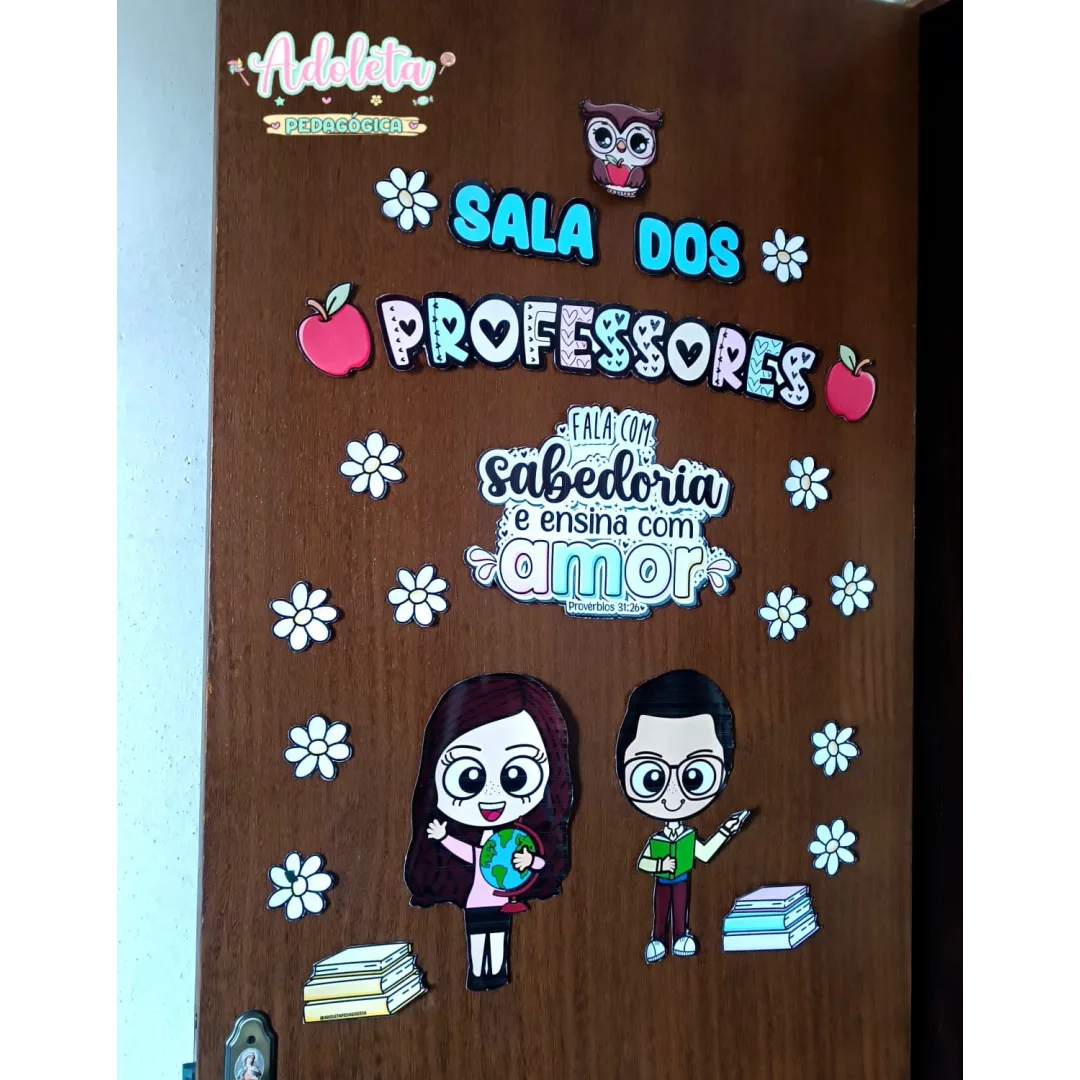 Painel Porta Sala dos Professores
