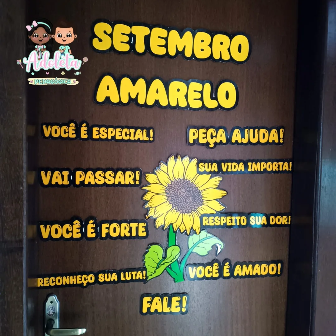 Painel Porta Setembro Amarelo