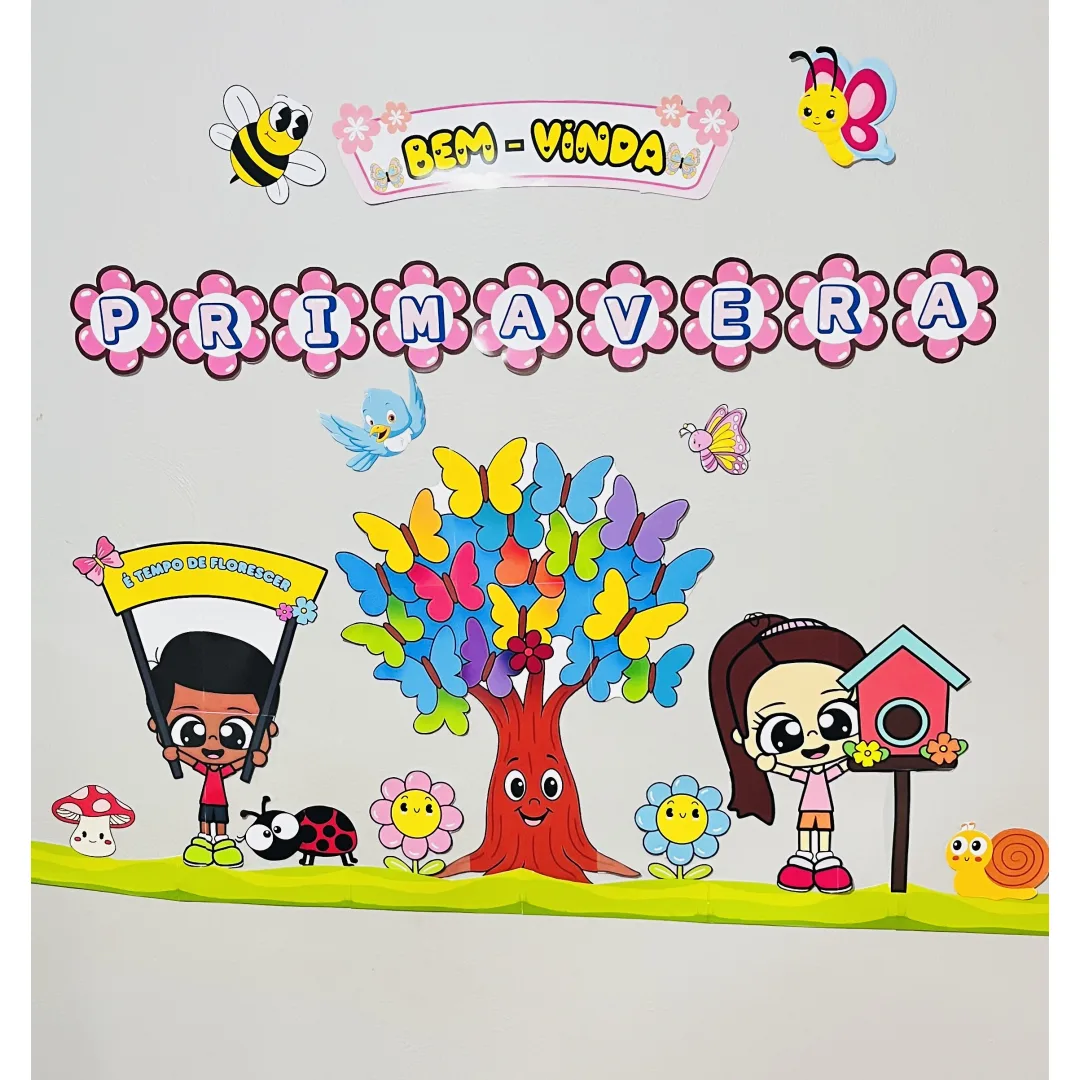 Painel Primavera* 🌼 ✨ Dê boas-vindas à estação mais colorida do ano! 💰 9,00 Nosso Painel Primavera foi criado especial