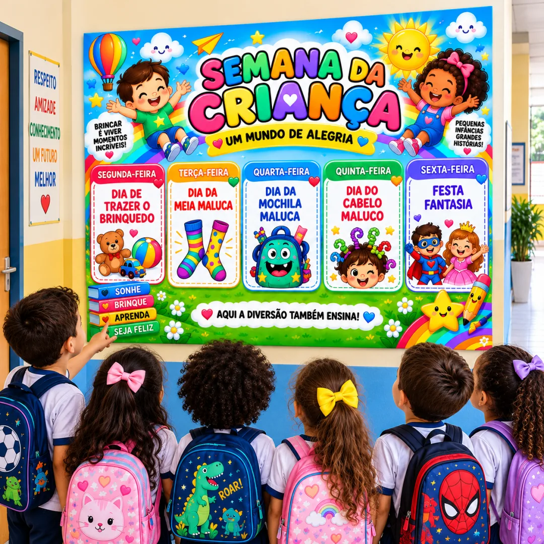 PAINEL PROGRAMAÇÃO – SEMANA DA CRIANÇA