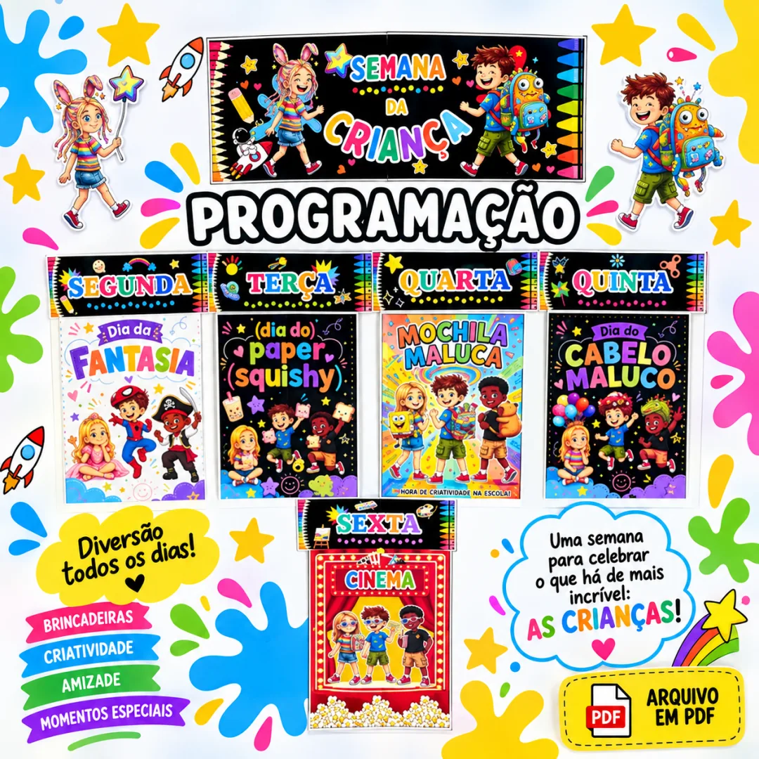 🎉 PAINEL SEMANA DA CRIANÇA