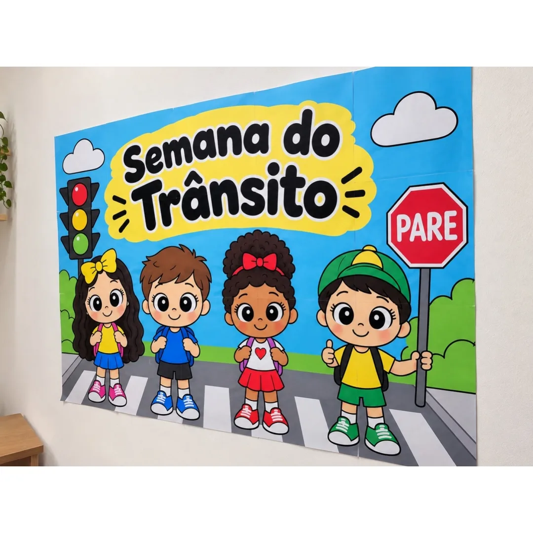 Painel Semana do Trânsito - 28 Páginas - PDF