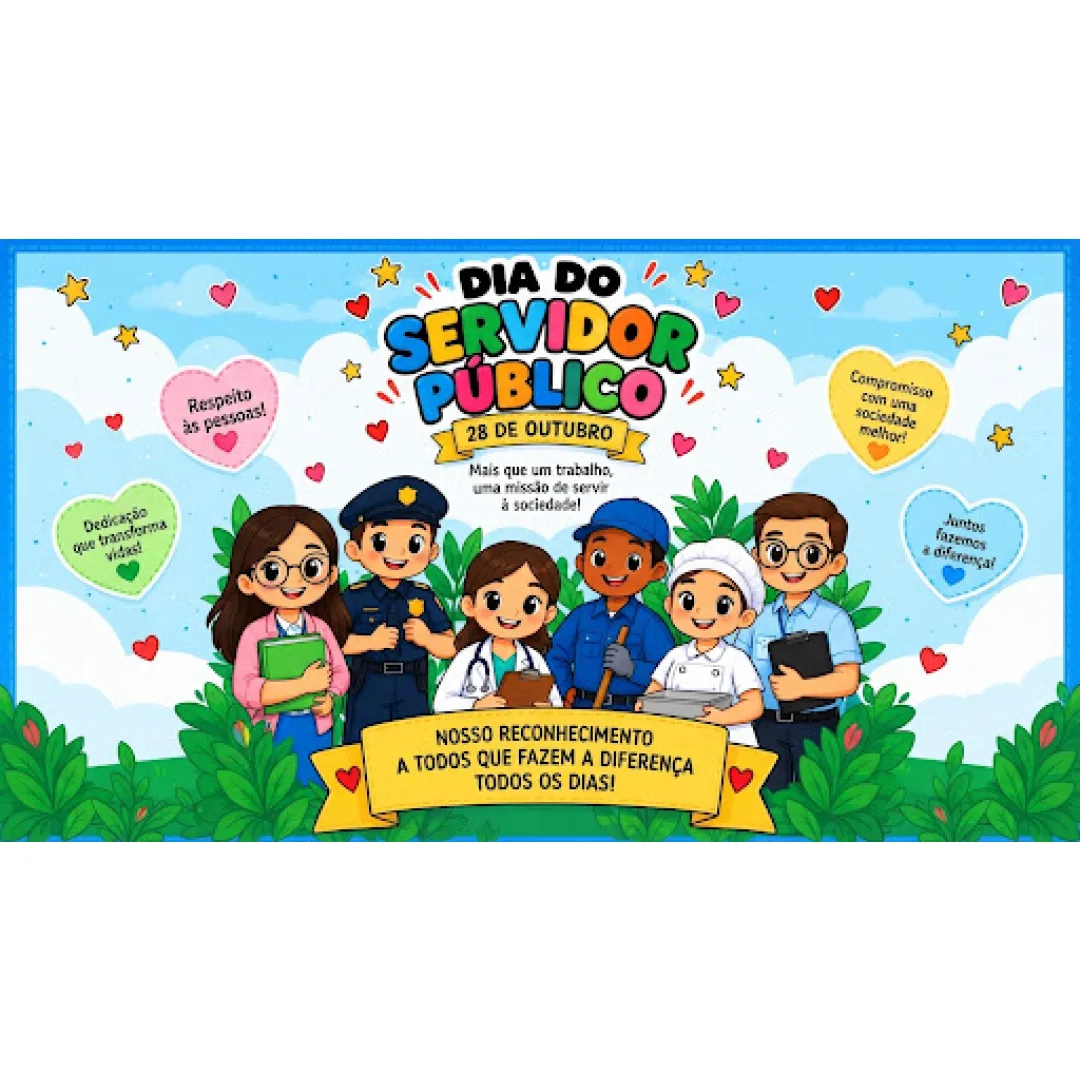 Ki Painel e Lembrancinha Servidor Público - PDF Educação Infantil