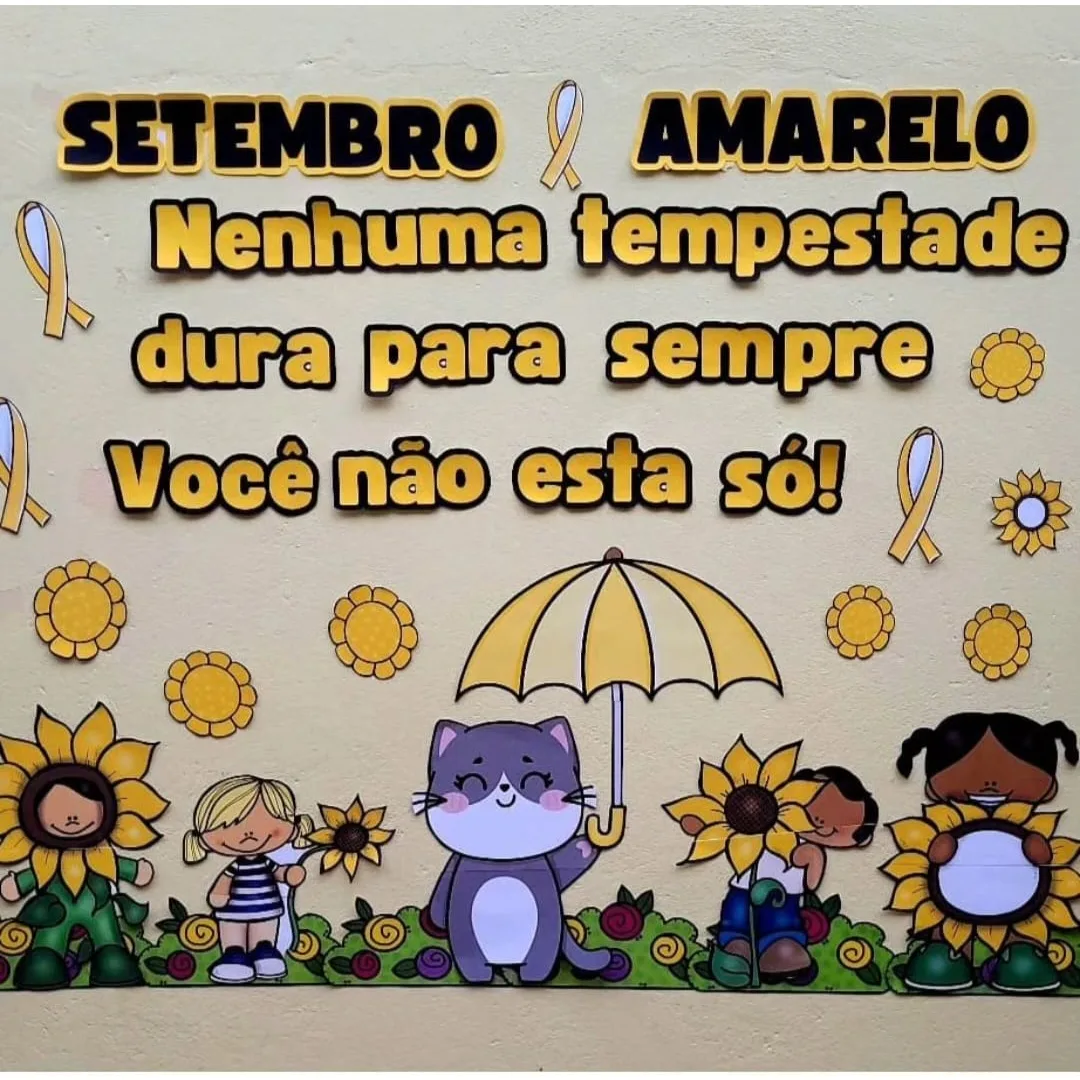PAINEL SETEMBRO AMARELO 🌻