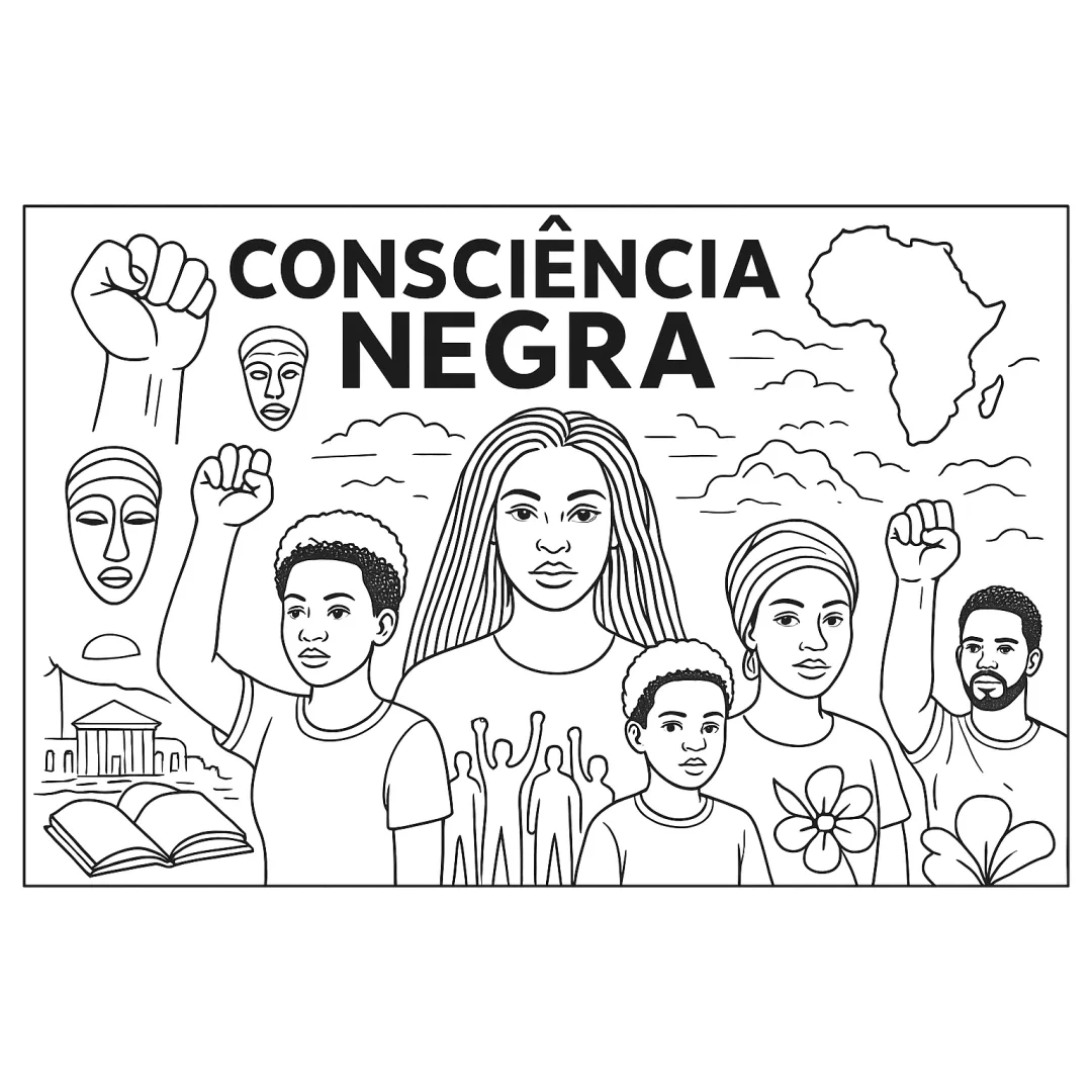 Painel sobre Consciência Negra