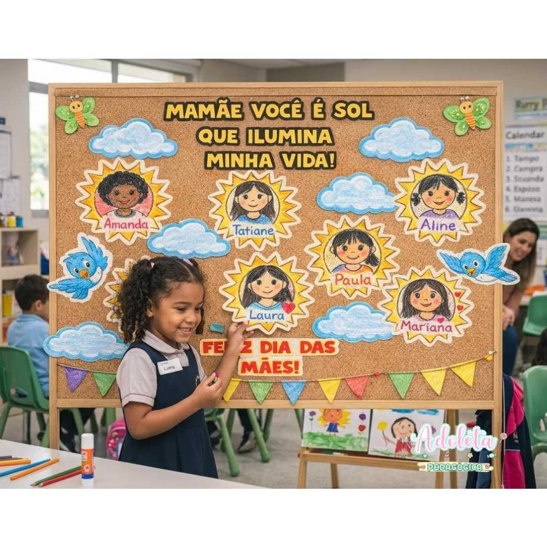 Painel Sol Dia das Mães