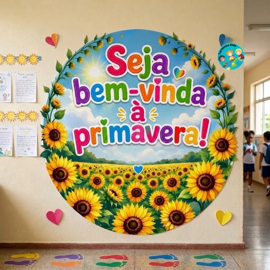 🌈🌺🌸🌹 *PAINEL TEMA PRIMAVERA* 🌺🌹🌺 💰6,00   DEIXE SUA ESCOLA FLORIDA E ENCANTADORA NESTA PRIMAVERA! 🌸 A estação ma