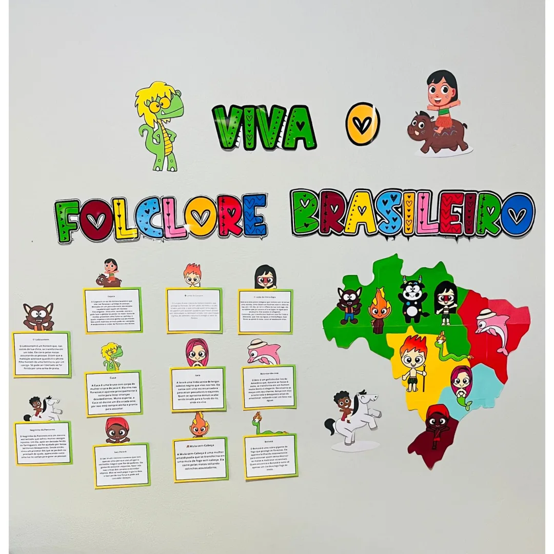 Painel Viva o Folclore!