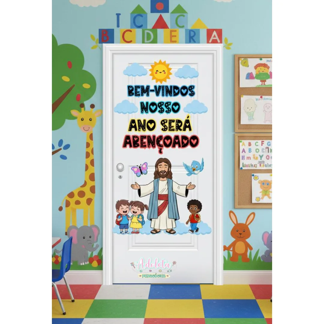 Painel Volta às aulas Jesus