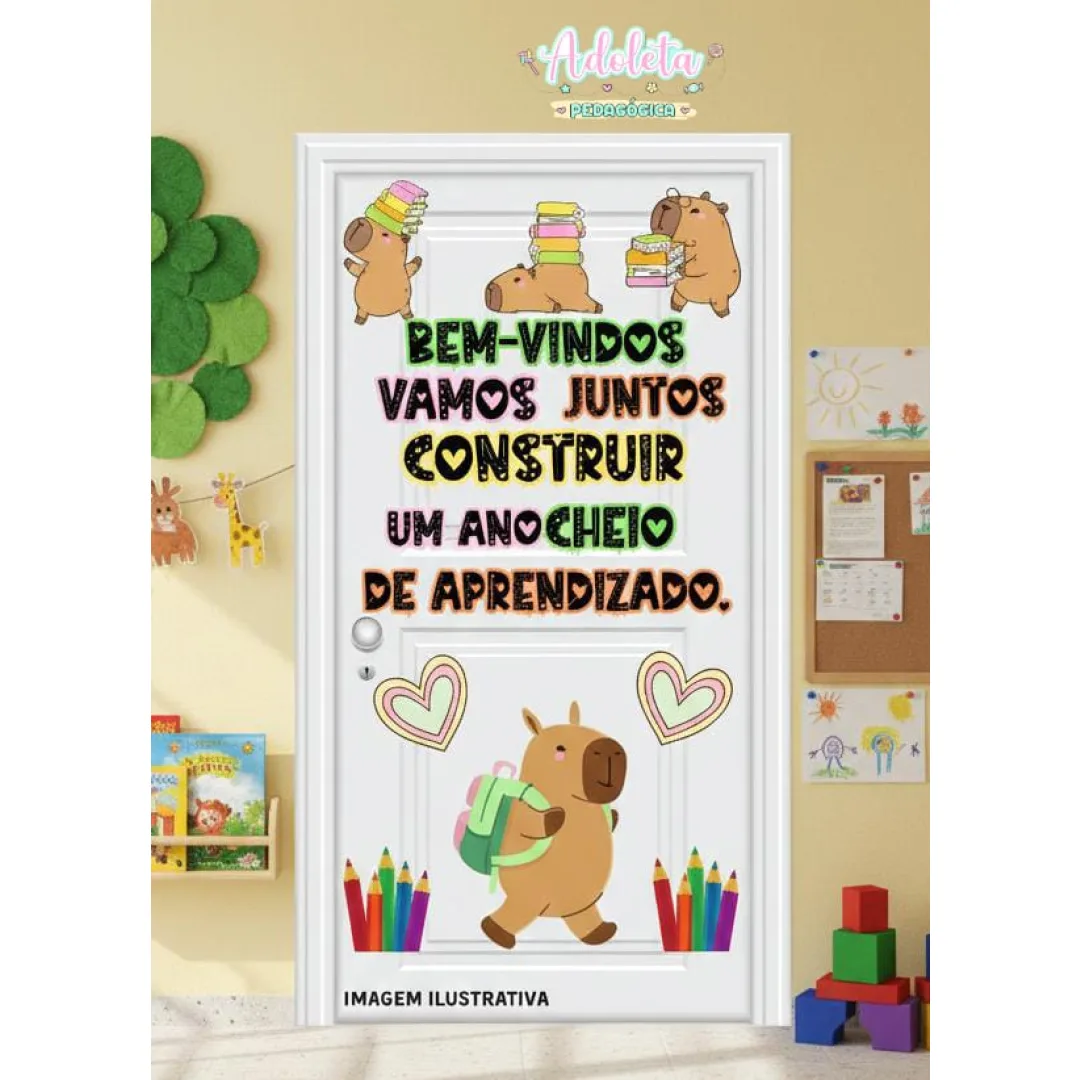 Painel Volta Aulas Capivara
